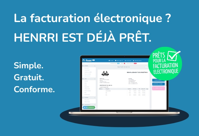 La facturation électronique 100% gratuite avec Henrri